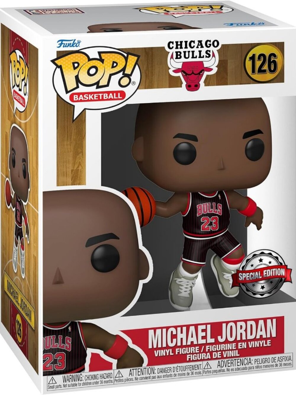 Collectible Michael Jordan Funko POP! Vinyl Figure - Chicago Bulls Jersey - Gift